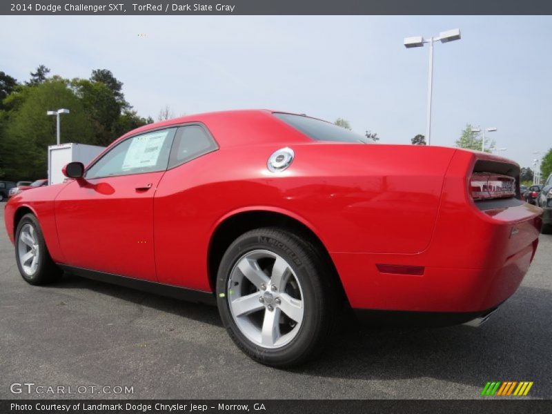 TorRed / Dark Slate Gray 2014 Dodge Challenger SXT