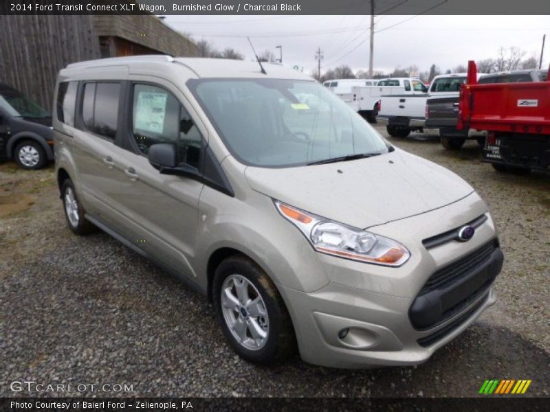 Burnished Glow / Charcoal Black 2014 Ford Transit Connect XLT Wagon