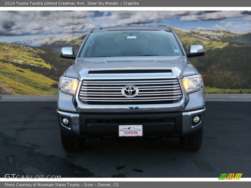 Silver Sky Metallic / Graphite 2014 Toyota Tundra Limited Crewmax 4x4