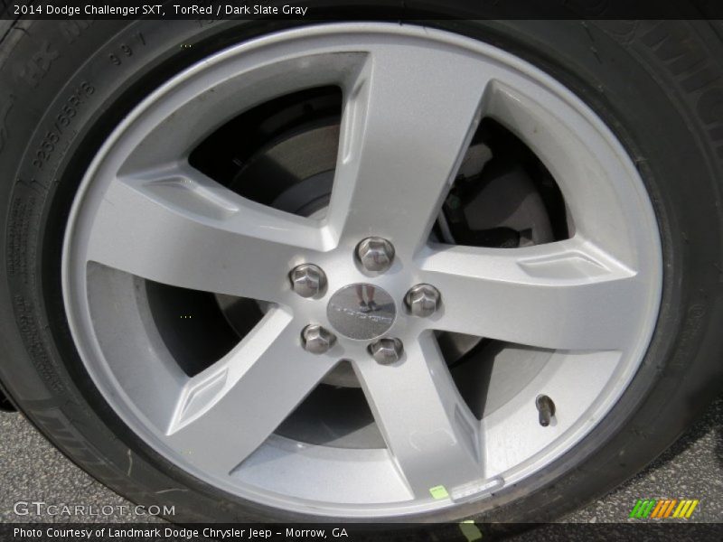 TorRed / Dark Slate Gray 2014 Dodge Challenger SXT