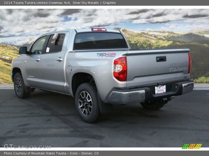Silver Sky Metallic / Graphite 2014 Toyota Tundra Limited Crewmax 4x4