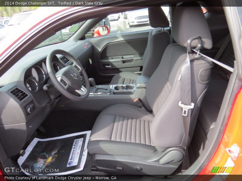 TorRed / Dark Slate Gray 2014 Dodge Challenger SXT