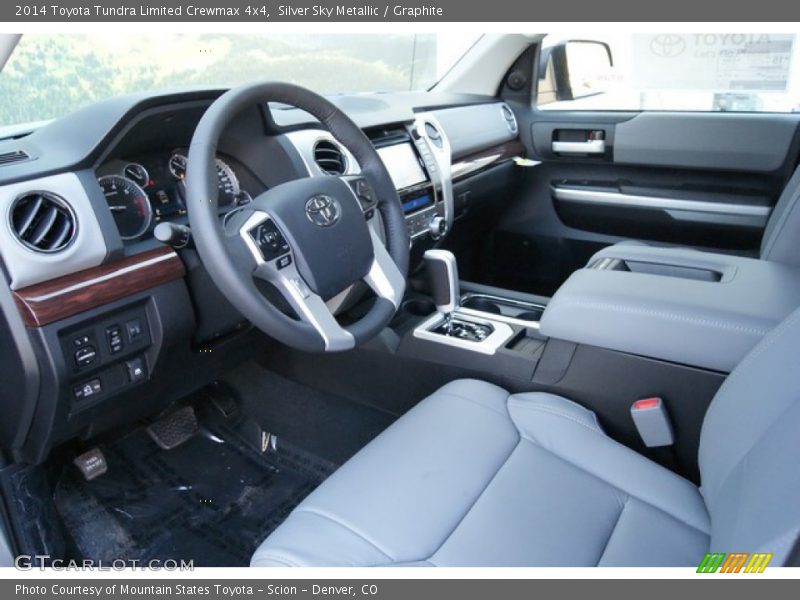 Silver Sky Metallic / Graphite 2014 Toyota Tundra Limited Crewmax 4x4