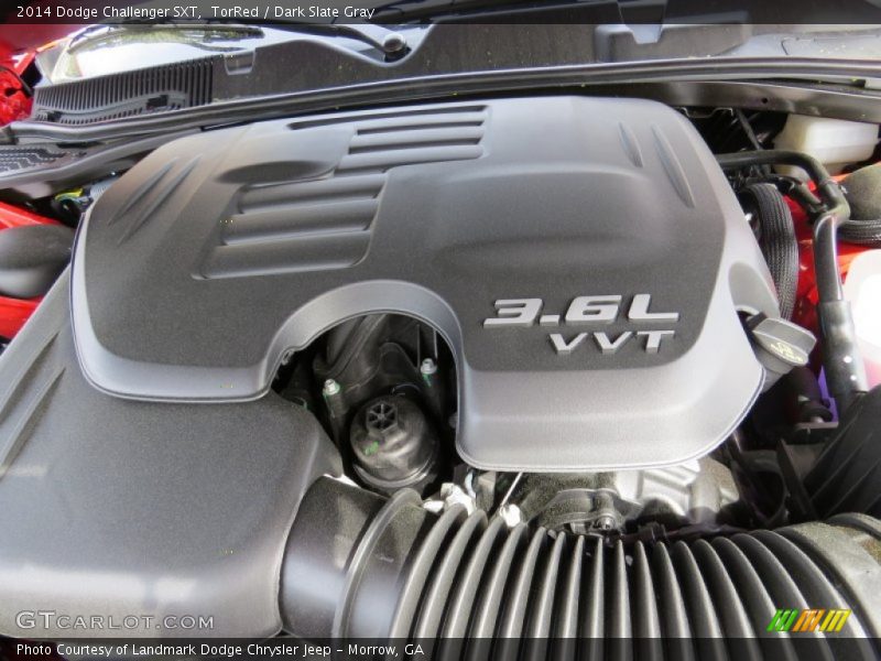 TorRed / Dark Slate Gray 2014 Dodge Challenger SXT