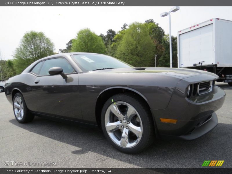 Granite Crystal Metallic / Dark Slate Gray 2014 Dodge Challenger SXT