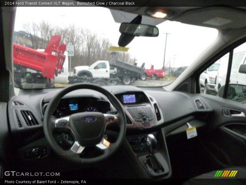 Burnished Glow / Charcoal Black 2014 Ford Transit Connect XLT Wagon