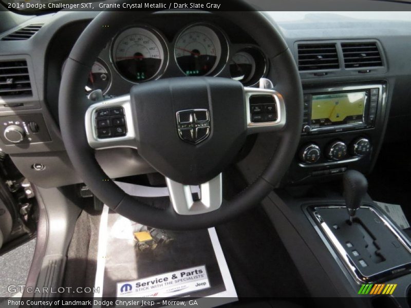Granite Crystal Metallic / Dark Slate Gray 2014 Dodge Challenger SXT