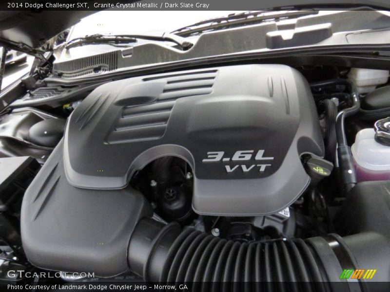 Granite Crystal Metallic / Dark Slate Gray 2014 Dodge Challenger SXT