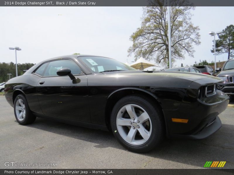 Black / Dark Slate Gray 2014 Dodge Challenger SXT