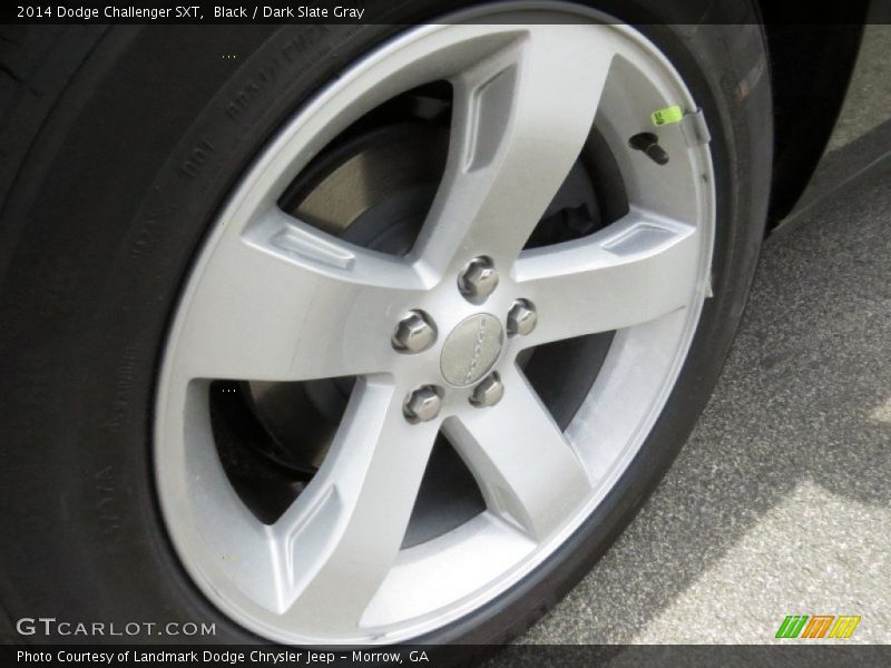 Black / Dark Slate Gray 2014 Dodge Challenger SXT