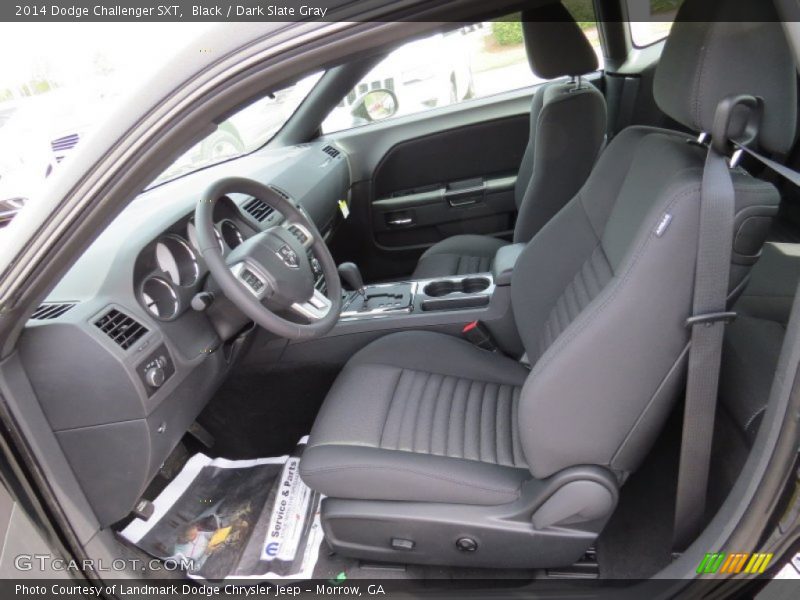 Black / Dark Slate Gray 2014 Dodge Challenger SXT