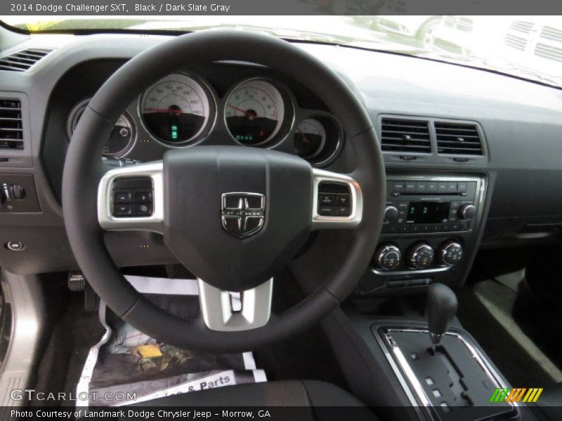 Black / Dark Slate Gray 2014 Dodge Challenger SXT