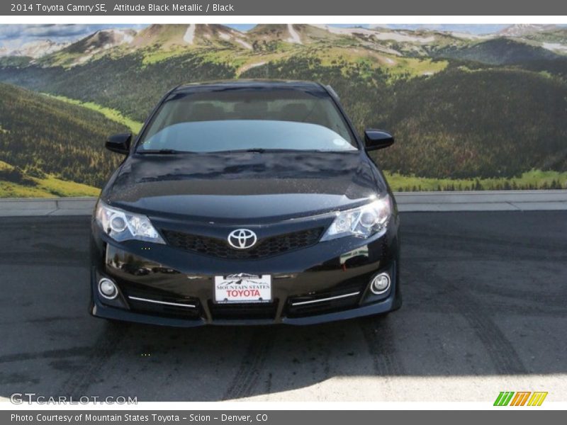 Attitude Black Metallic / Black 2014 Toyota Camry SE