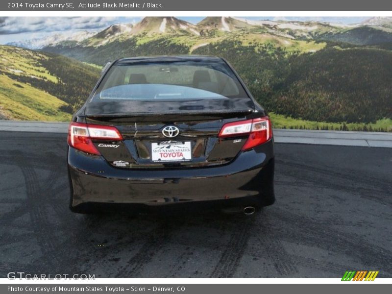 Attitude Black Metallic / Black 2014 Toyota Camry SE