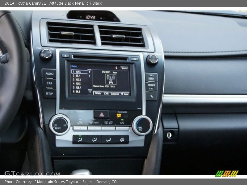 Attitude Black Metallic / Black 2014 Toyota Camry SE