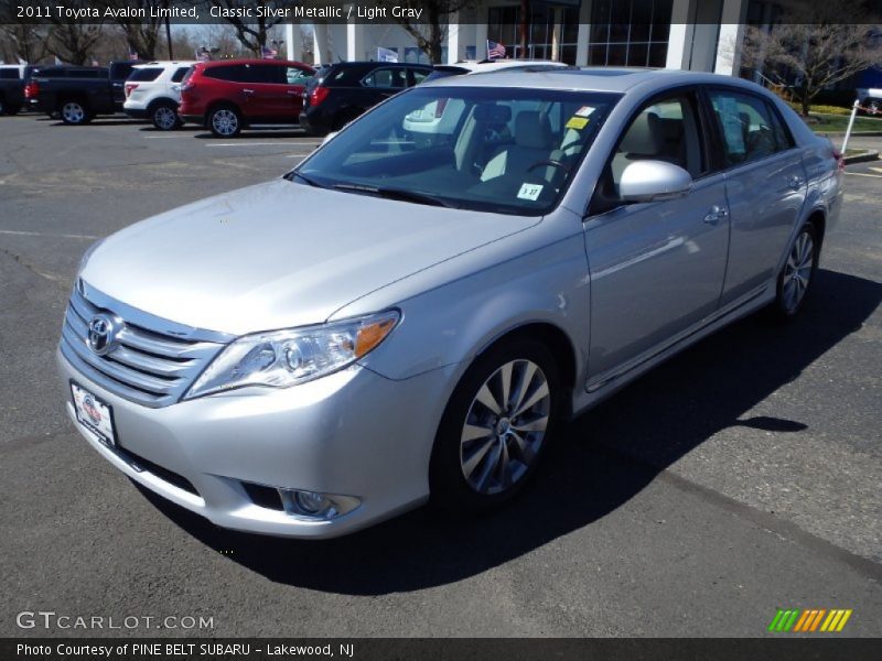 Classic Silver Metallic / Light Gray 2011 Toyota Avalon Limited