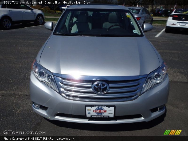 Classic Silver Metallic / Light Gray 2011 Toyota Avalon Limited
