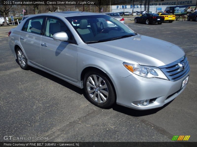Classic Silver Metallic / Light Gray 2011 Toyota Avalon Limited