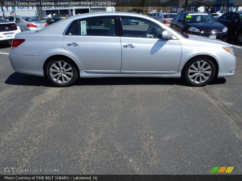 Classic Silver Metallic / Light Gray 2011 Toyota Avalon Limited