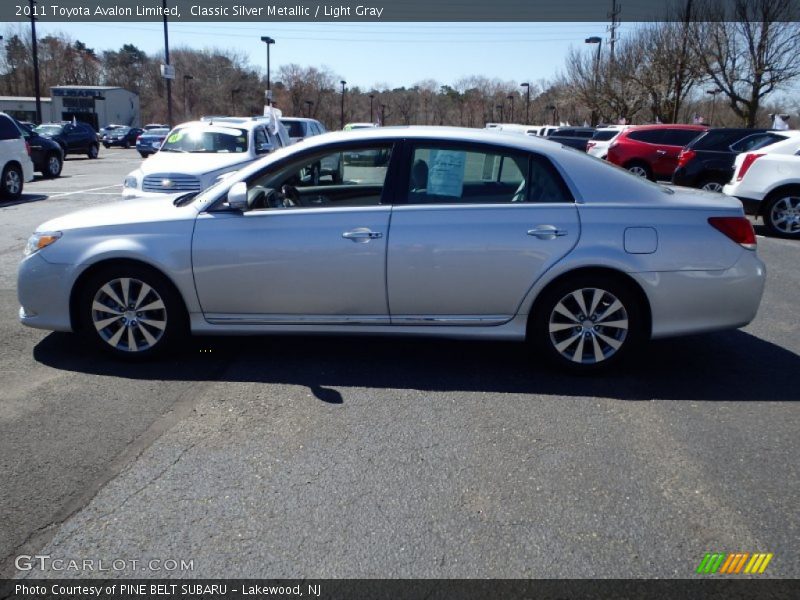 Classic Silver Metallic / Light Gray 2011 Toyota Avalon Limited