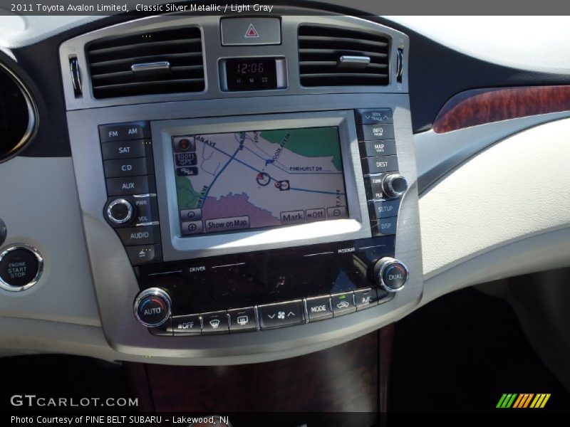 Classic Silver Metallic / Light Gray 2011 Toyota Avalon Limited