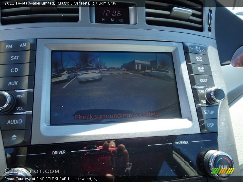 Classic Silver Metallic / Light Gray 2011 Toyota Avalon Limited