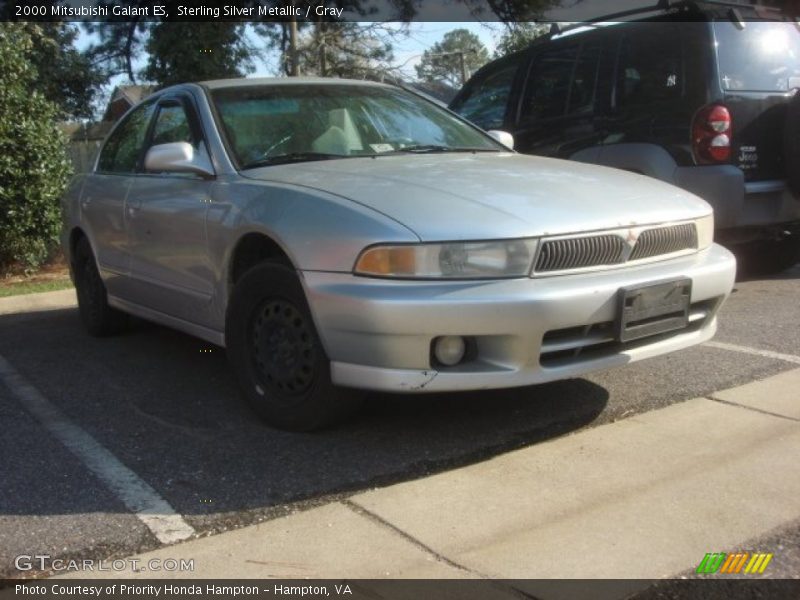 Sterling Silver Metallic / Gray 2000 Mitsubishi Galant ES
