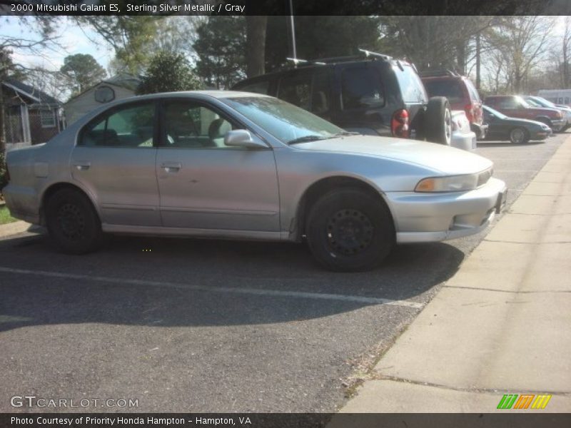 Sterling Silver Metallic / Gray 2000 Mitsubishi Galant ES