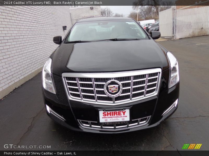 Black Raven / Caramel/Jet Black 2014 Cadillac XTS Luxury FWD