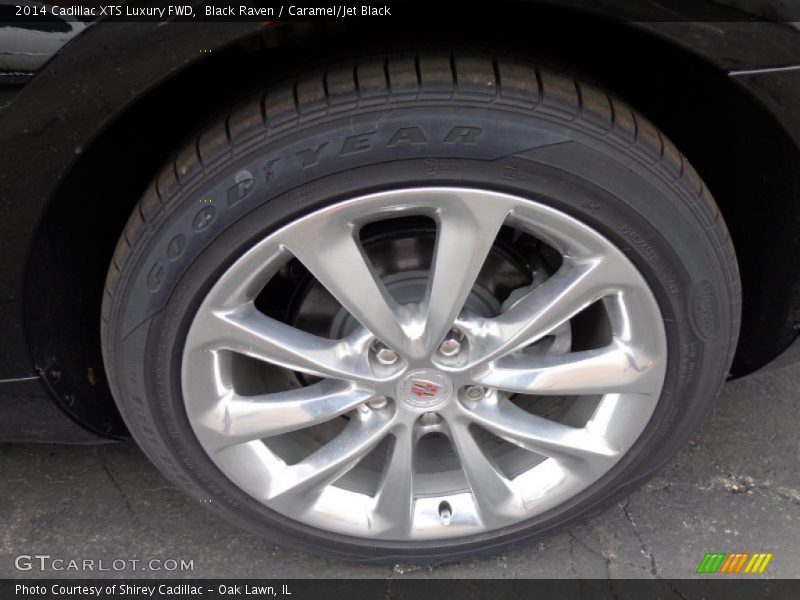 Black Raven / Caramel/Jet Black 2014 Cadillac XTS Luxury FWD