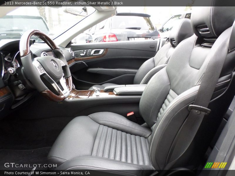 Front Seat of 2013 SL 550 Roadster