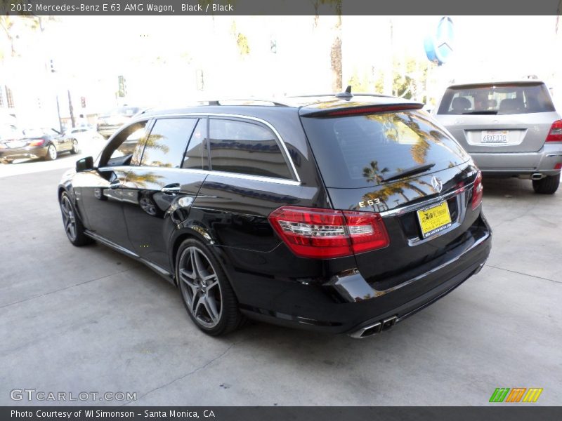 Black / Black 2012 Mercedes-Benz E 63 AMG Wagon