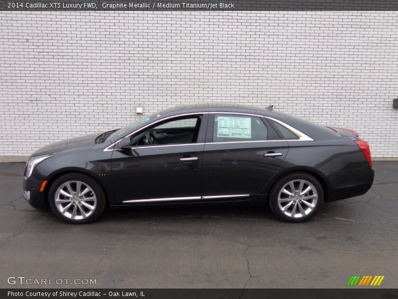 Graphite Metallic / Medium Titanium/Jet Black 2014 Cadillac XTS Luxury FWD