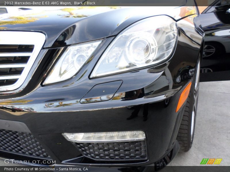 Black / Black 2012 Mercedes-Benz E 63 AMG Wagon