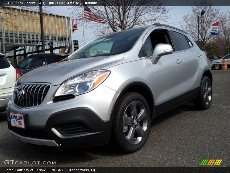 Quicksilver Metallic / Titanium 2014 Buick Encore FWD