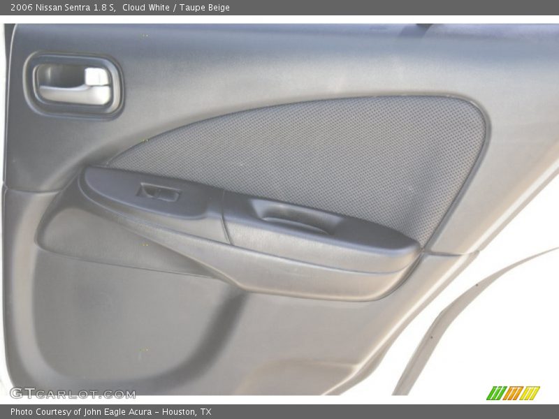 Cloud White / Taupe Beige 2006 Nissan Sentra 1.8 S