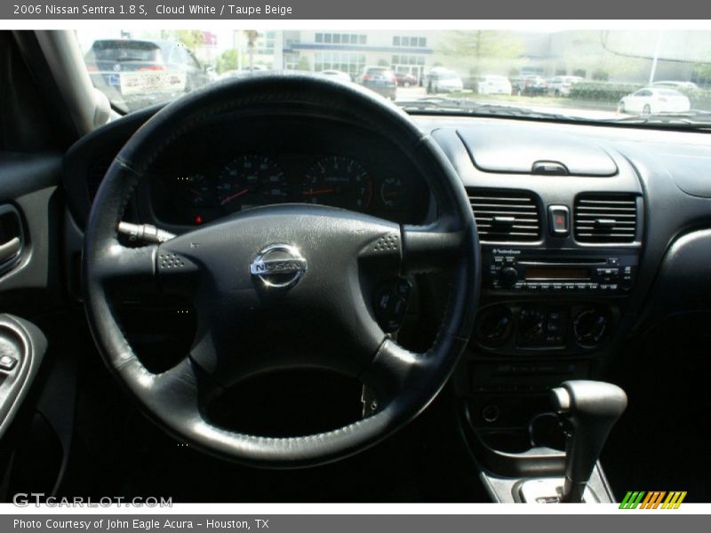 Cloud White / Taupe Beige 2006 Nissan Sentra 1.8 S