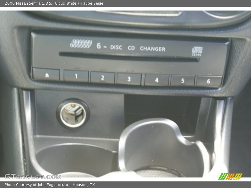 Cloud White / Taupe Beige 2006 Nissan Sentra 1.8 S