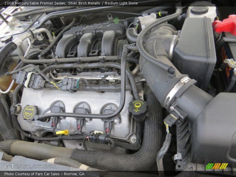 Silver Birch Metallic / Medium Light Stone 2008 Mercury Sable Premier Sedan