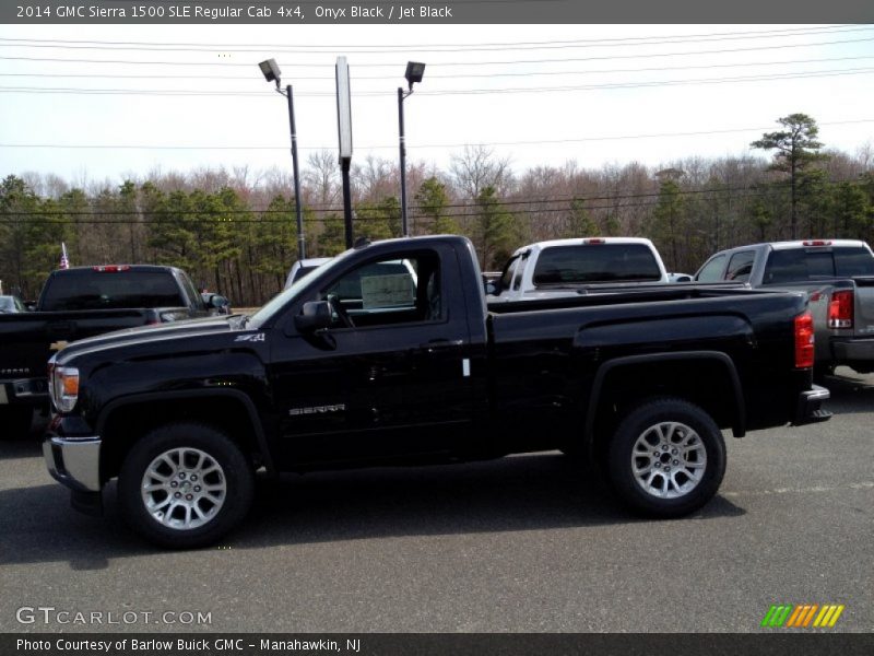 Onyx Black / Jet Black 2014 GMC Sierra 1500 SLE Regular Cab 4x4