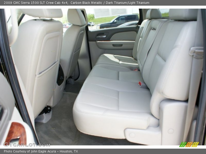 Carbon Black Metallic / Dark Titanium/Light Titanium 2009 GMC Sierra 1500 SLT Crew Cab 4x4