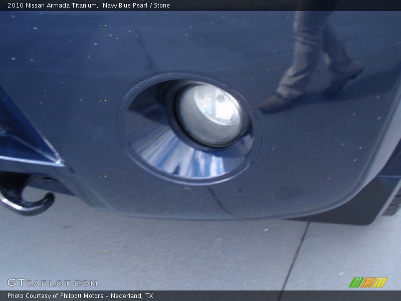 Navy Blue Pearl / Stone 2010 Nissan Armada Titanium