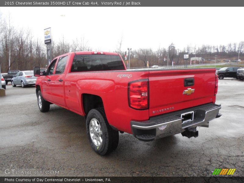 Victory Red / Jet Black 2015 Chevrolet Silverado 3500HD LT Crew Cab 4x4