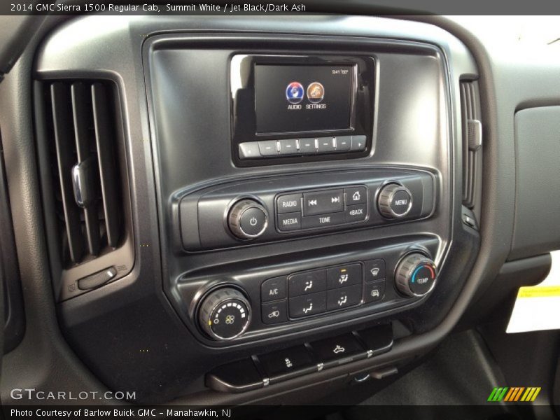 Summit White / Jet Black/Dark Ash 2014 GMC Sierra 1500 Regular Cab