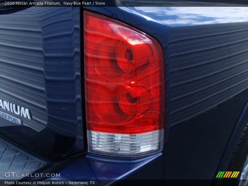 Navy Blue Pearl / Stone 2010 Nissan Armada Titanium