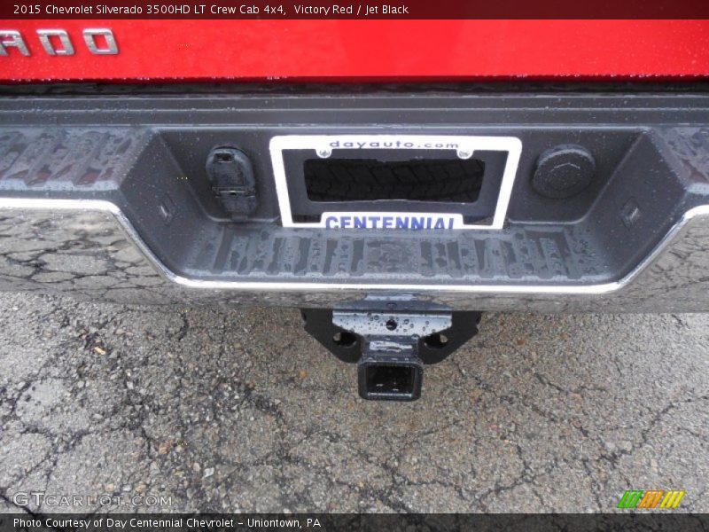 Victory Red / Jet Black 2015 Chevrolet Silverado 3500HD LT Crew Cab 4x4