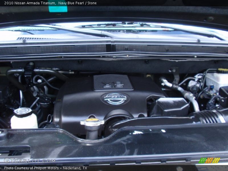 Navy Blue Pearl / Stone 2010 Nissan Armada Titanium
