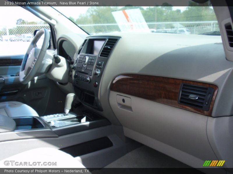 Navy Blue Pearl / Stone 2010 Nissan Armada Titanium