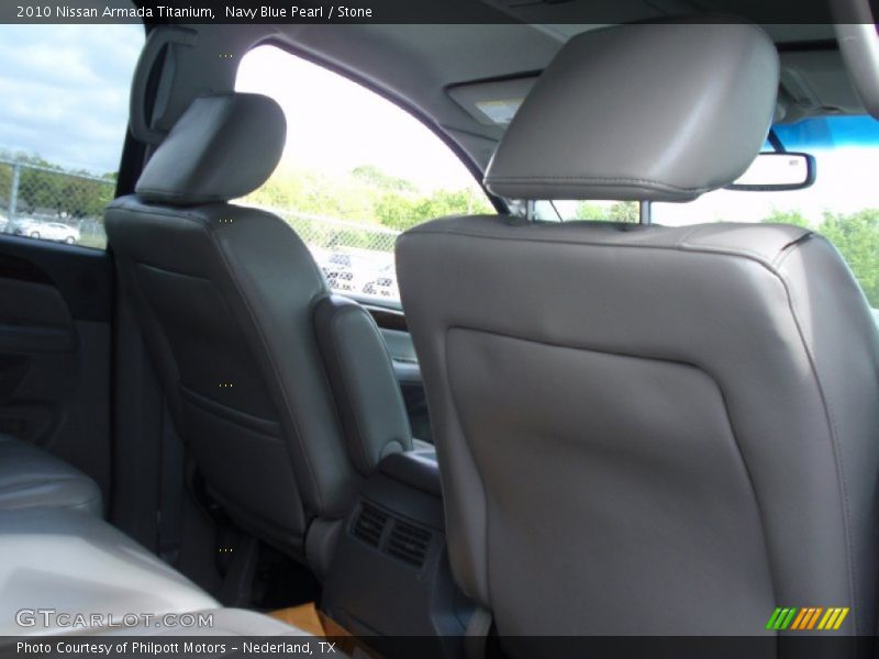 Navy Blue Pearl / Stone 2010 Nissan Armada Titanium