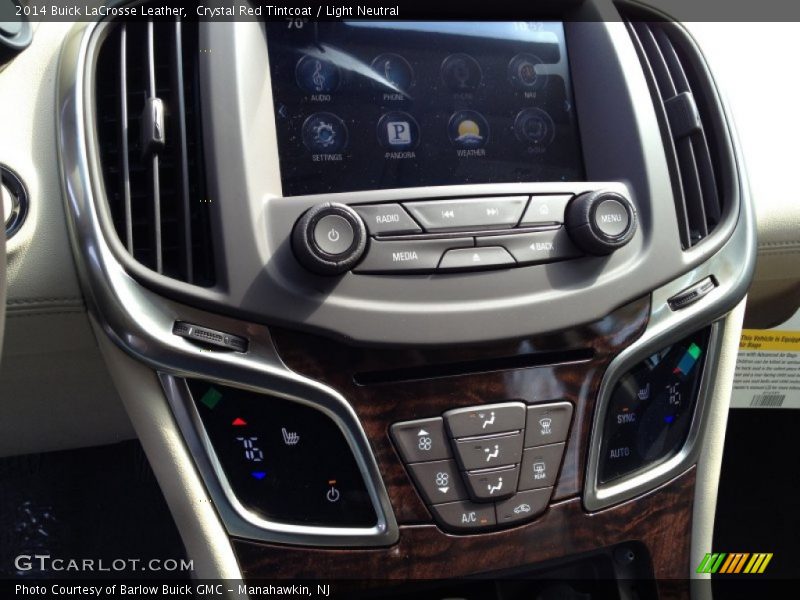 Crystal Red Tintcoat / Light Neutral 2014 Buick LaCrosse Leather